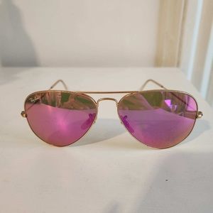 Ray Ban Aviator Flash Lenses